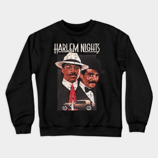 HARLEM NIGHT VINTAGE Crewneck Sweatshirt by iwan tuek tenan